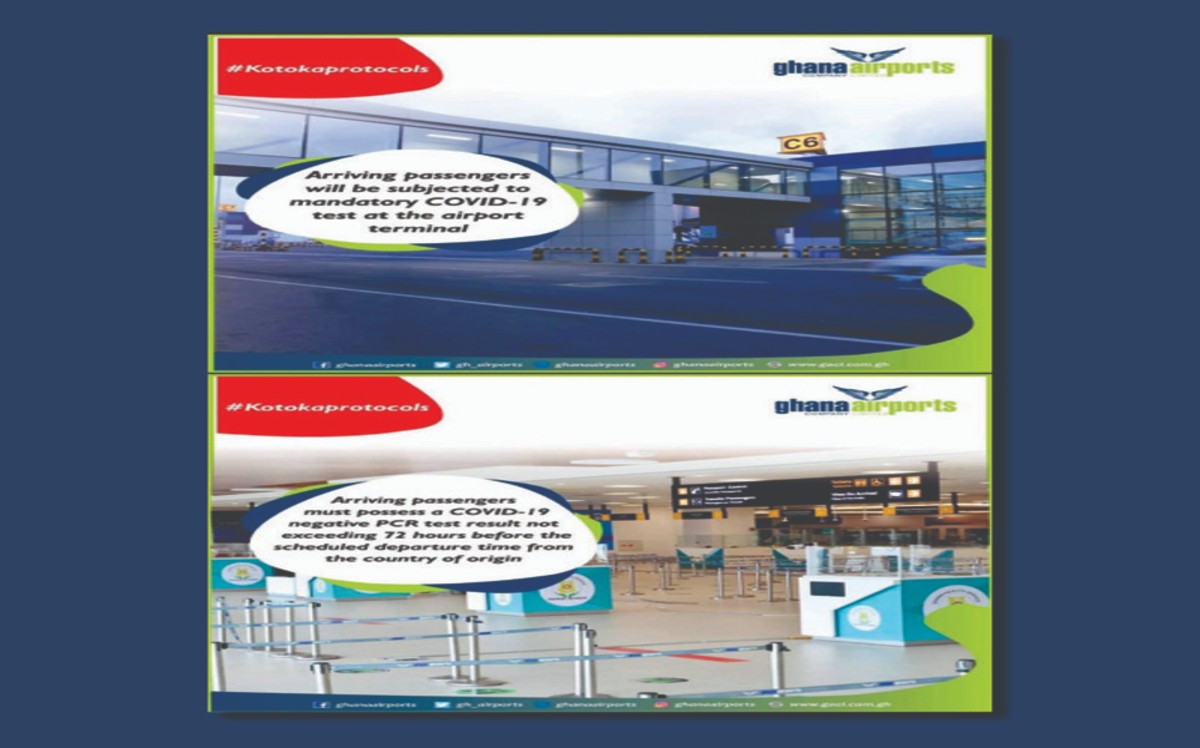 Ghana Airport COVIDprotocols